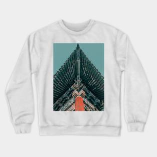 Asian Temple Crewneck Sweatshirt